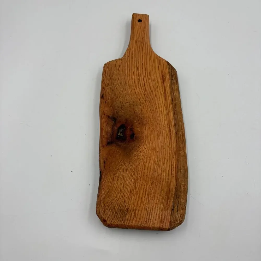Wooden Flight Board 3 Drinks Handcrafted Plastic Cups